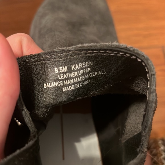 Dolce vita Karsen leather grey booties - Picture 5 of 6